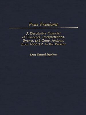 cover image of Press Freedoms